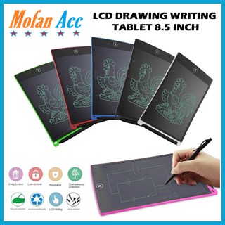 LCD Drawing Writing Tablet  8.5 Inch Mainan Papan Tulis Bisa Hapus Board Digital Pad Edukasi Pen Gambar Easy Writting 8,5” Tab untuk Anak Menggambar Belajar Menulis Gambar Edukatif Mofan Accessories Mofana Mofanaccessories Acc