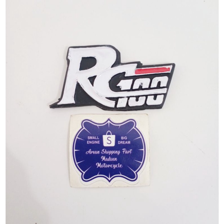 EMBLEM LOGO SAYAP TIMBUL SUZUKI RC100