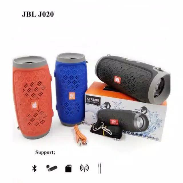 [ COD ] Speaker Bluetooth Portable J020 Subwoofer Kanan Kiri , Speaker Bluetooth Extreme Bass mantap