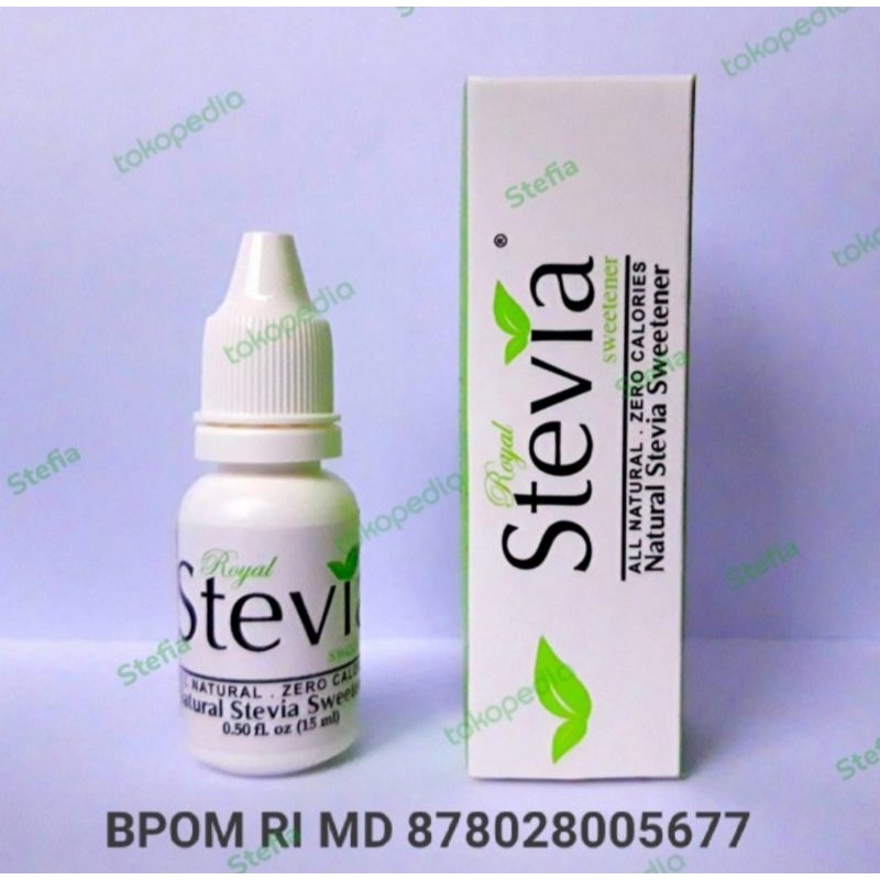 

Stevia gula cair nol kalori cocok untuk penderita diabetes dan program diet kesehatan