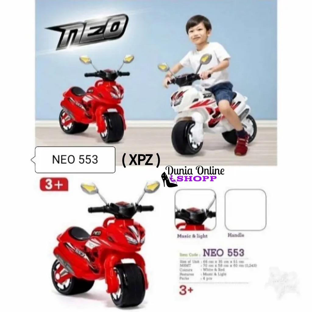 Mainan Anak Motor Sepedaan Anak NEO 553 SHP Toys Motor Mainan Anak