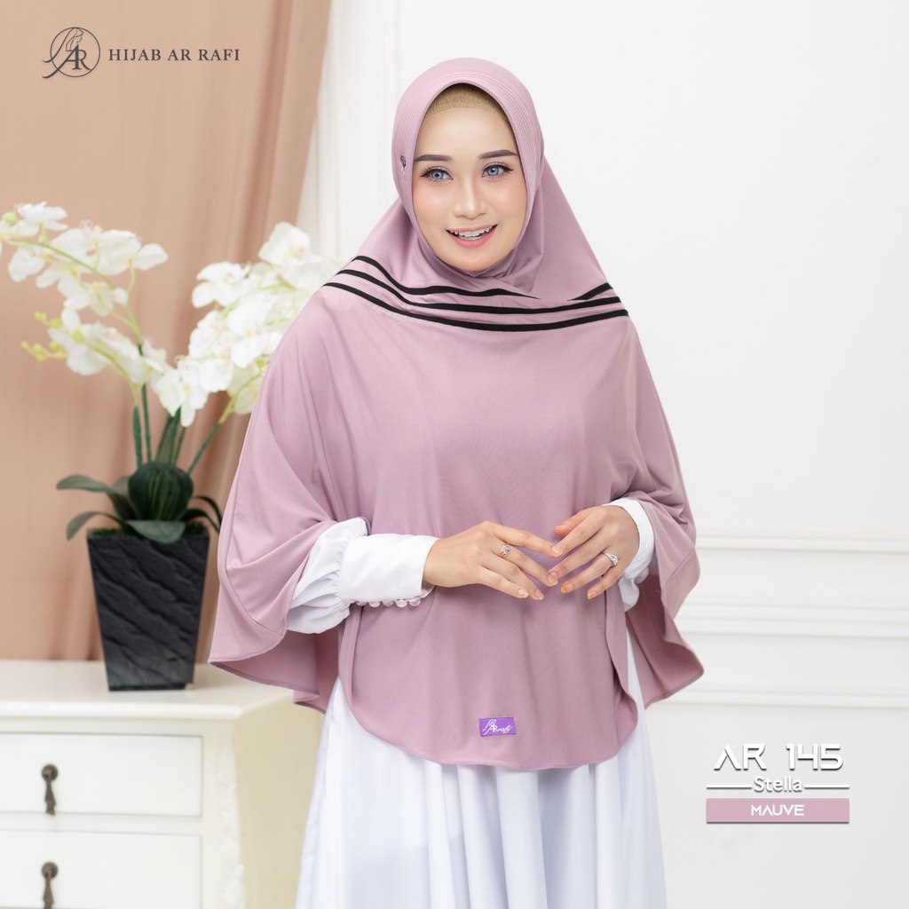 TERLARIS √ COD √ Arrafi Terbaru 2021 Ori Kode Ar 145 jumbo | Hijab Arrafi Jumbo polos | Hijab Arrafi