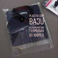 Sablon Plastik Opp Baju dan Hijab Murah Free Design