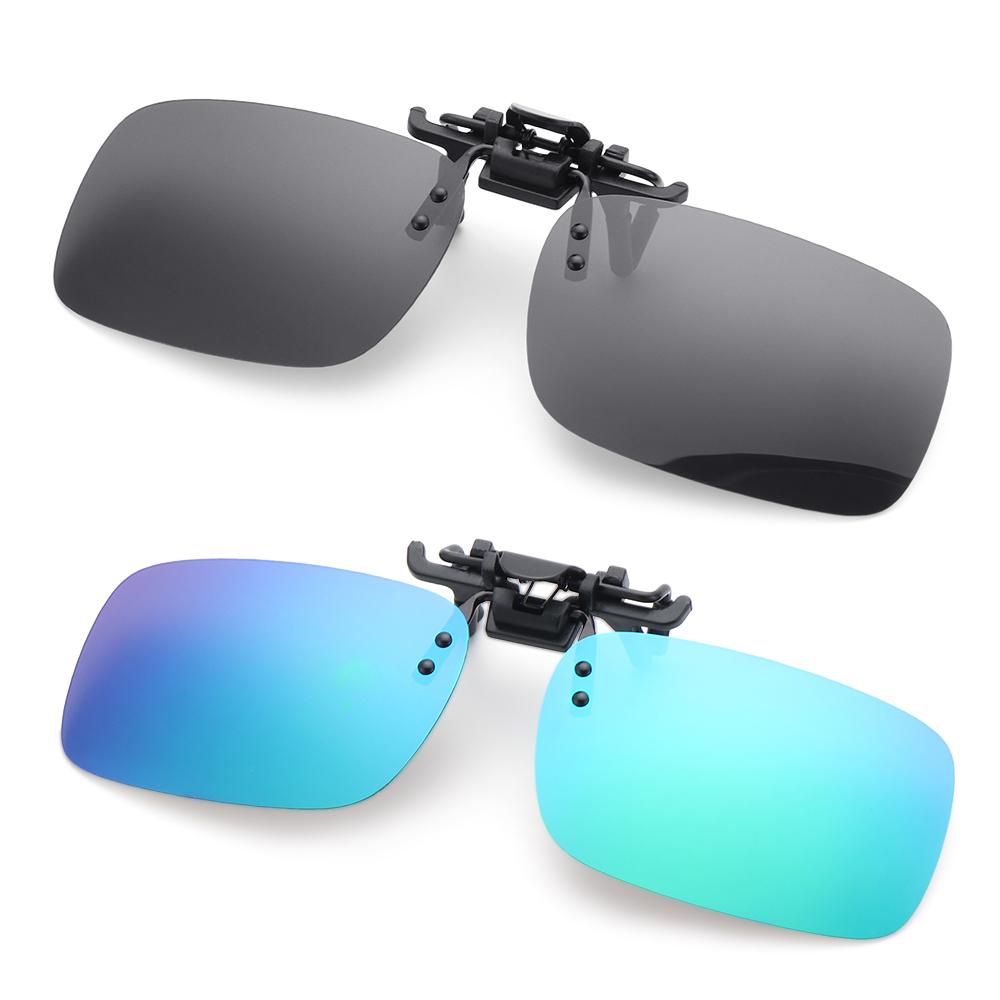 Lily Clip-on Kacamata Hitam Outdoor Untuk Kacamata Resep UV400 Night Vision Glasses