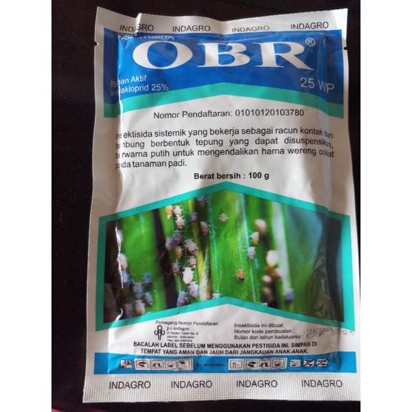 INSEKTISIDA OBR 25 WP - 100 GRAM