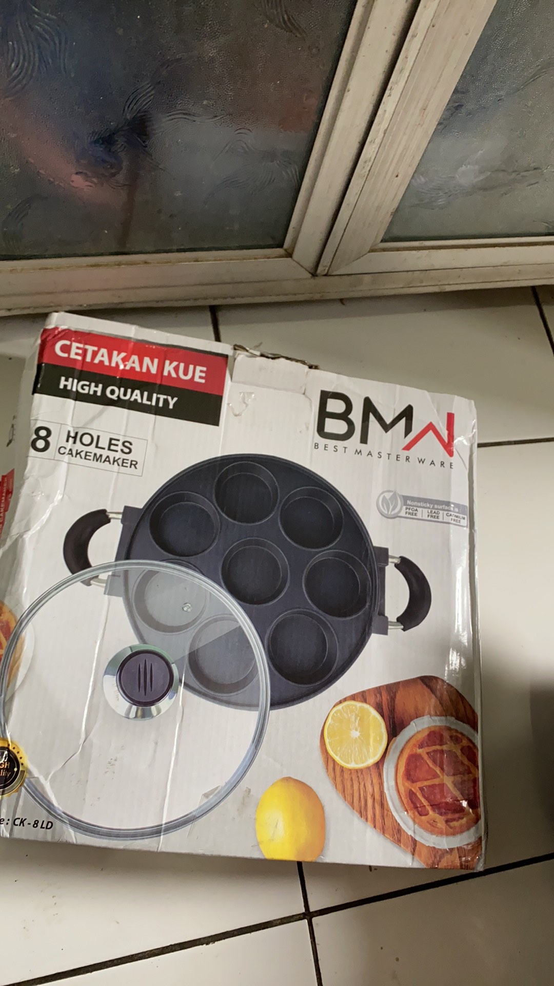 Cetakan Martabak/pancake/kue Telur 8 Lubang