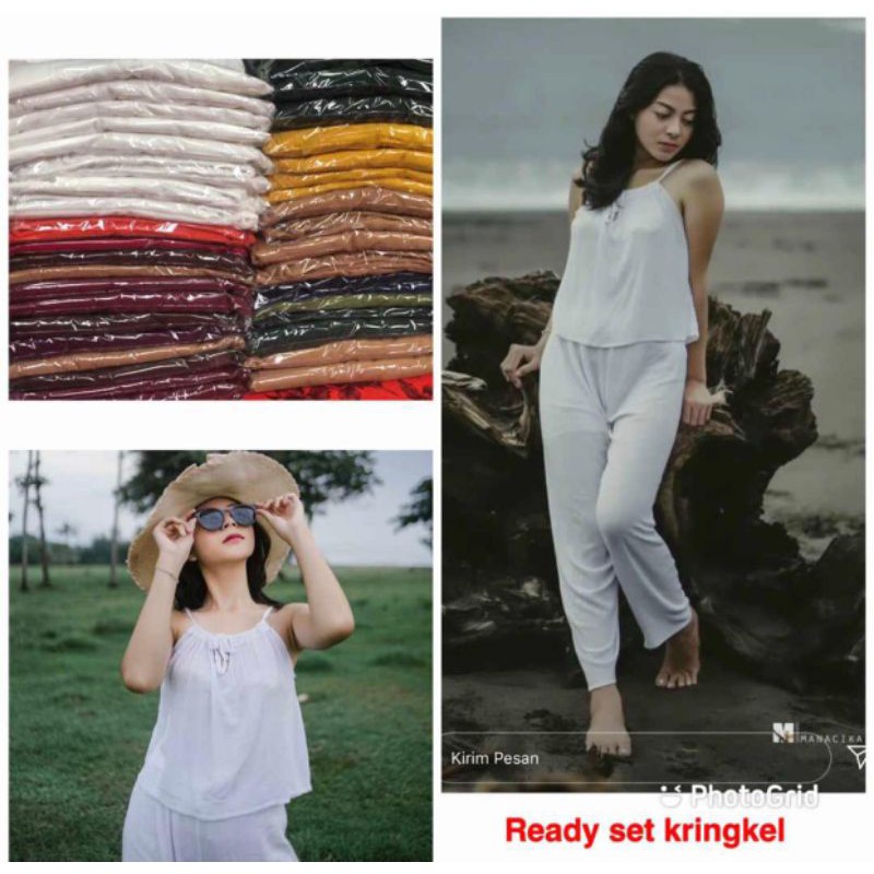 Setelan kringkel premium Rayon Bali