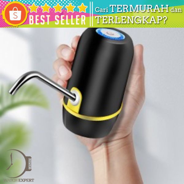 OneTwoCups Pompa Elektrik Air Minum Galon Rechargeable - K012 - Black