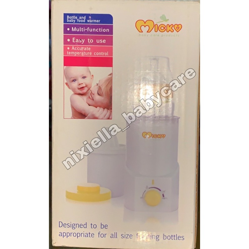 NIXIELLA - ALAT PEMANAS BOTOL SUSU MAKANAN BAYI