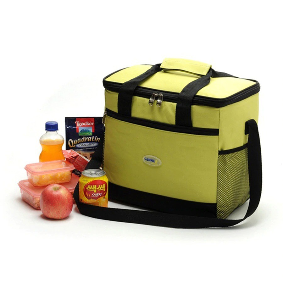 Tas Pendingin Makanan Portable Cooler Bag Box Thermal Insulated Carrier Bag 16L - 0407