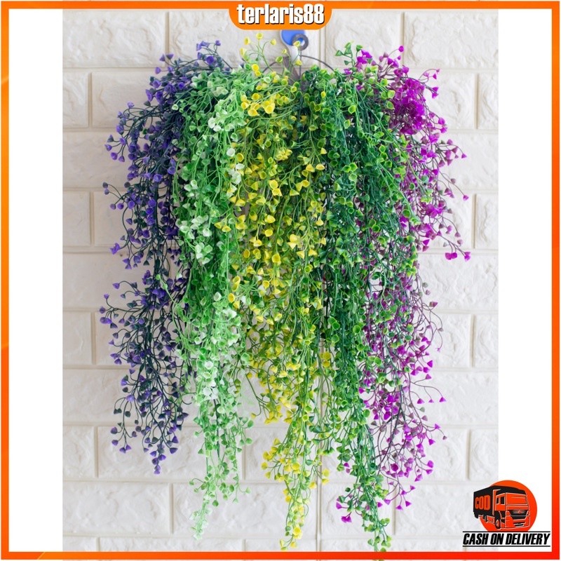 BUNGA PLASTIK ANGGREK GANTUNG OSEAR ARTIFICIAL P3160