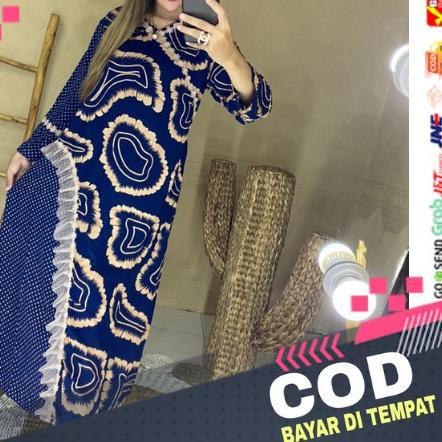 Daster Arab Sultan Renda wanita Lengan Panjang busui bumil Muslimah adem Premium Viral kekinian 202