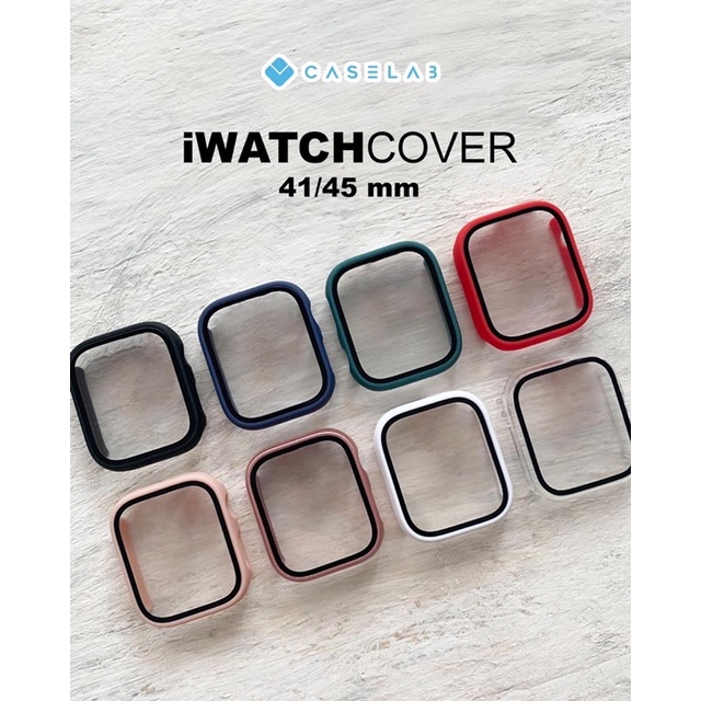 COVER IWATCH PC TEMPERED GLASS LEM BAGUS UKURAN LENGKAP 41mm 45mm 38mm 40mm 42mm 44mm 49mm / IWATCH APPLE SERIES 1 - 2 - 3 - 4 - 5 - 6 - 7 - 8 - ULTRA SE !!