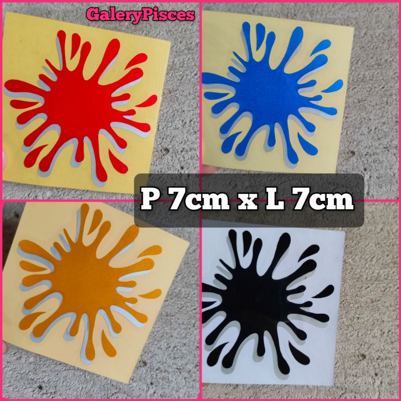 stiker motor stiker helm stiker crot