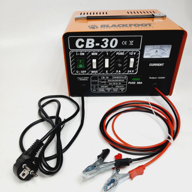 Battery Charger / Charger Aki 30A BLACKFOOT CB-30