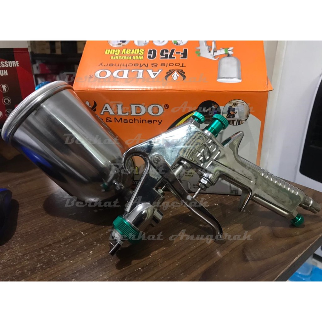 ALDO Spray Gun F 75 G Sped Cat F75G Tabung Atas F75