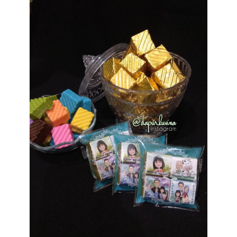 

Cokelat Dadu Kemasan Mini Angpao