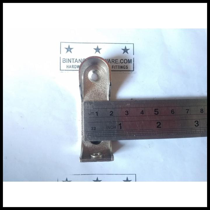 Dop Pipa Oval Zinc Alloy Chrome 16Xx57Mm Per Buah Murah 501D Babet