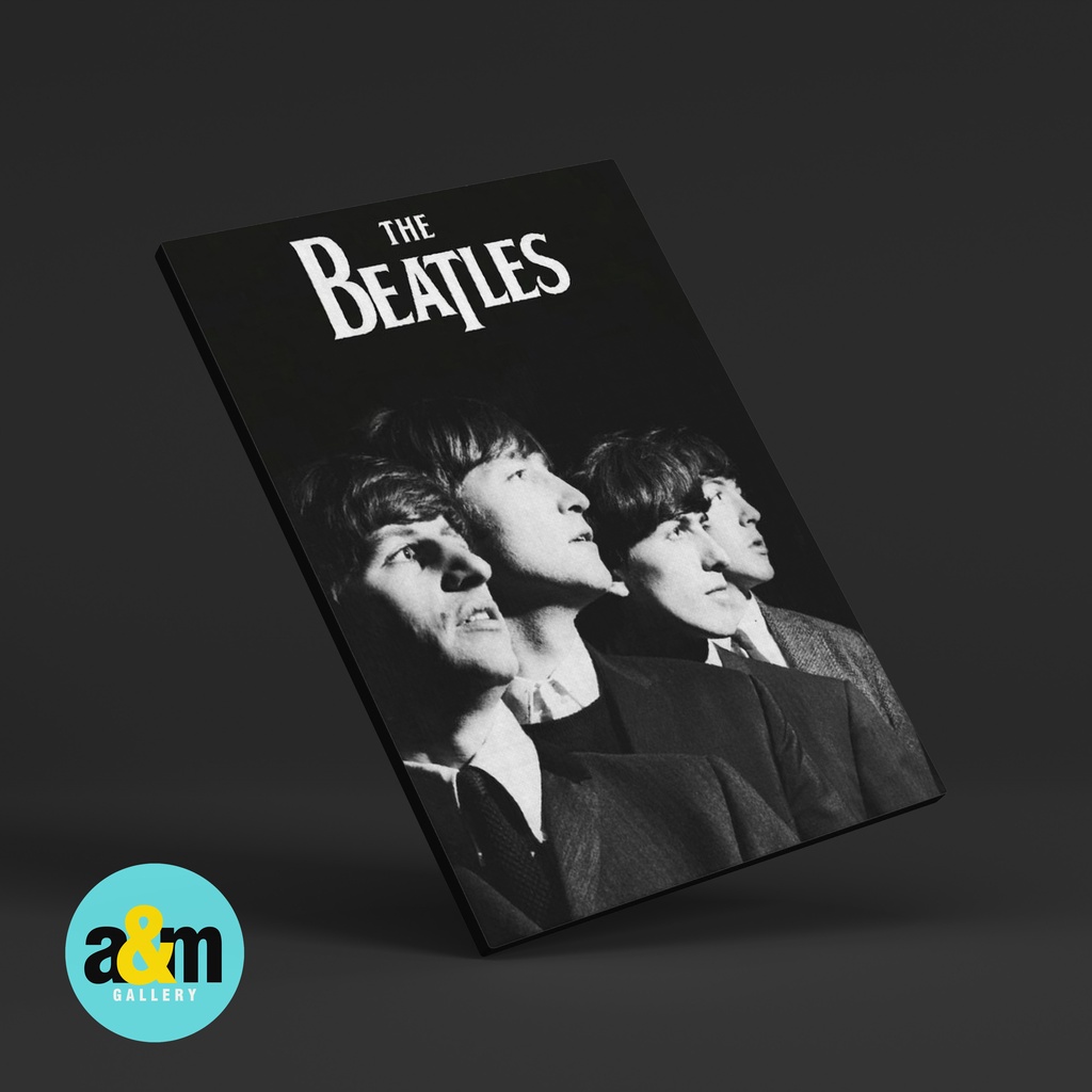 Hiasan Dinding Kamar Gambar THE BEATLES (A4) Pajangan Dinding Kamar Wall Decor THE BEATLES - A&amp;M