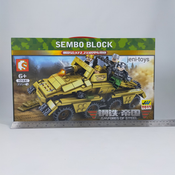 brick sembo block army mobil tentara militer empires of steel 101341
