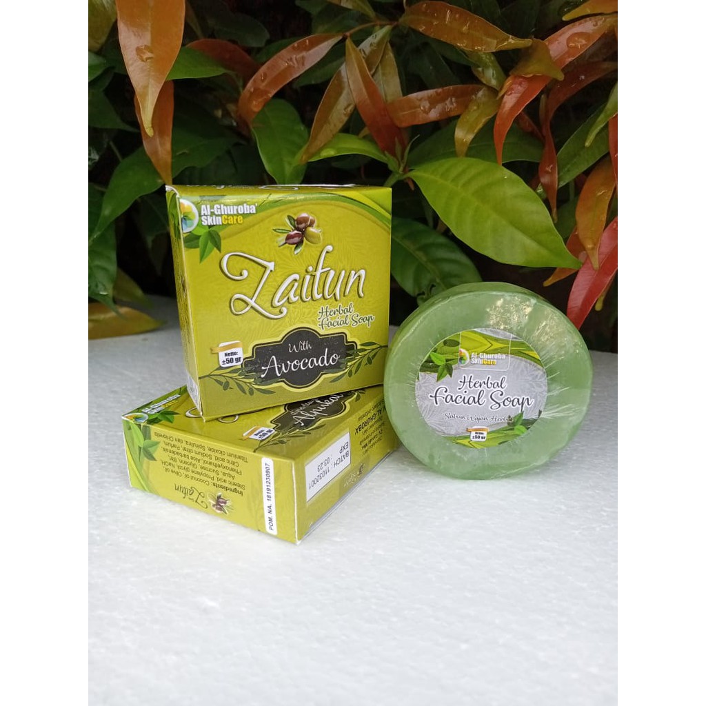 

Sabun Zaitun plus Alpukat Original 50gr Al-Ghuroba