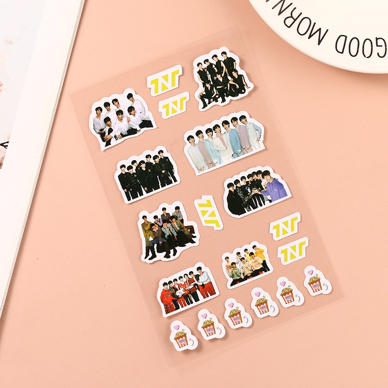 Tnt Stiker PVC Motif Teen In Times Untuk Dekorasi Handbookhandphonekomputer DIY