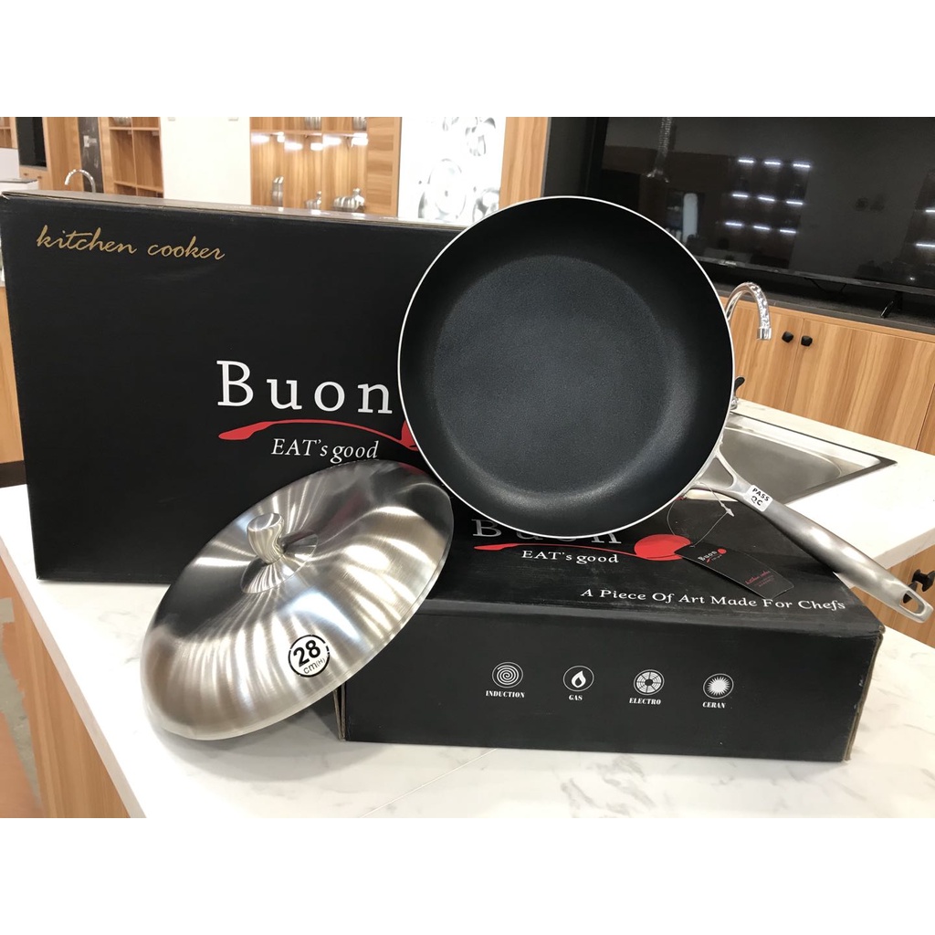 Panci Buon Frying Pan 28cm