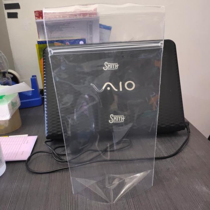PLASTIK STANDING POUCH KLIP UKURAN 16X32 CM