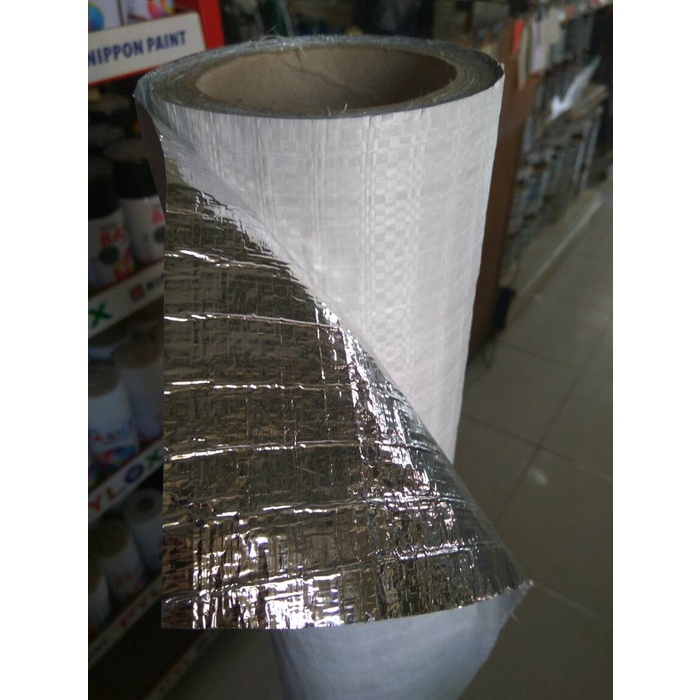 PEREDAM PANAS ATAP / INSULASI ATAP / ALUMUNIUM FOIL ATAP HARGA 1 METER BEST BRAND
