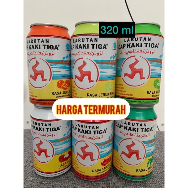 

Larutan Penyegar Cap Kaki Tiga (320 ml) - All Variant