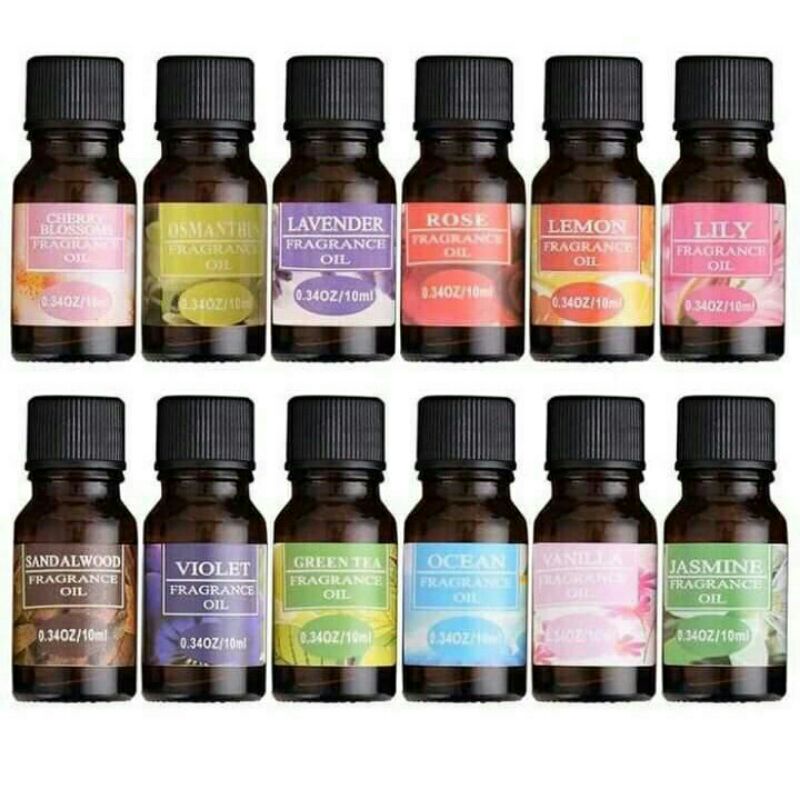 Essential Oil Aromatherapy Diffuser Pengharum Ruangan Fragrance Oil Pewangi