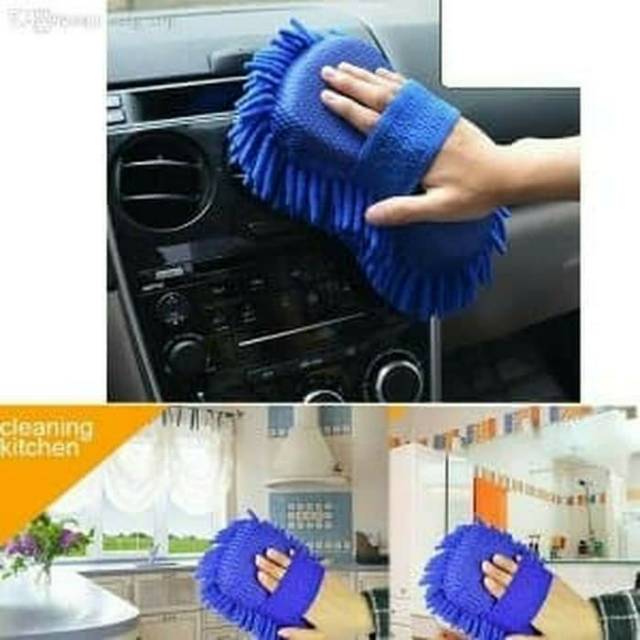 Sponge cuci mobil / Busa cuci mobil / Microfiber Cendol