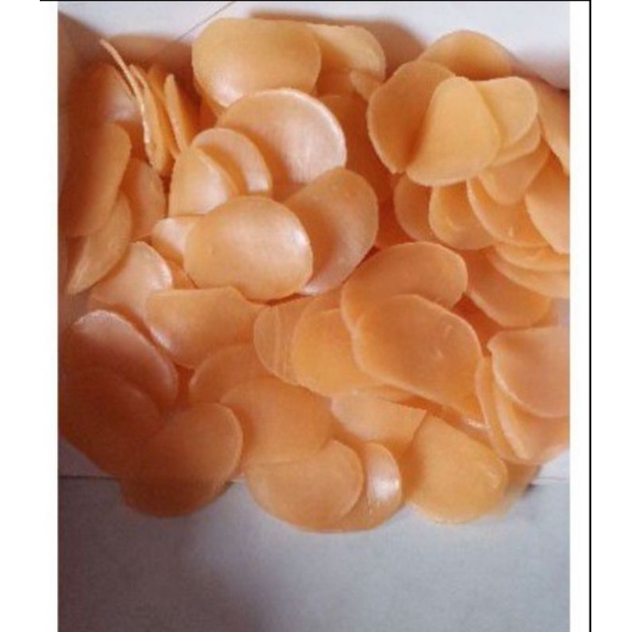 

krecek krupuk udang kecil murah meriah tersedia kemasan 250gr dan 500gr