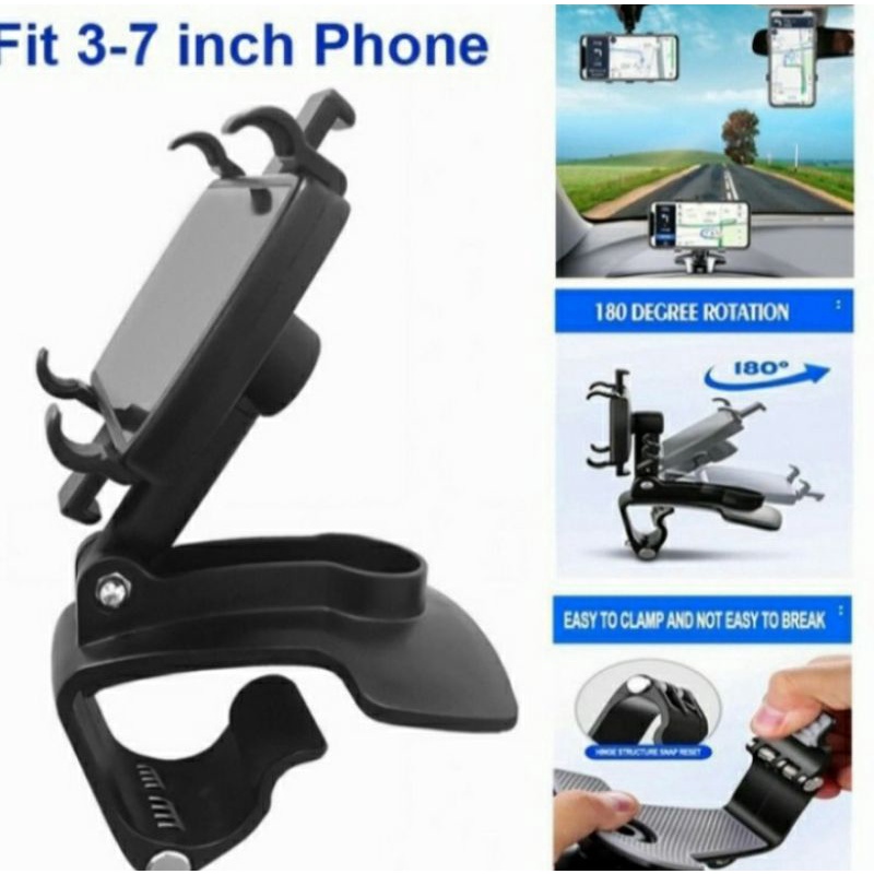 CAR HOLDER HD-35 FOR SMARTPHONE GPS HOLDER JEPIT MOBIL