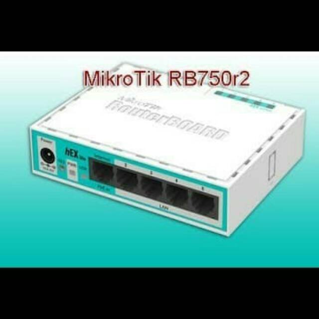 MIKROTIK ROUTERBOARD RB750r2 ( hEX Lite ) router indoor