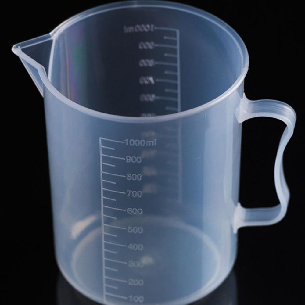 Lanfy Gelas Ukur Alat Dapur Perlengkapan Sekolah250 /500 /1000/ml Transparan Reusable Tahan Lama Measuring Cylinder