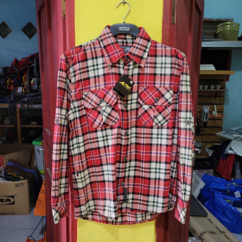 Kemeja Flanel Rei aRei Original
