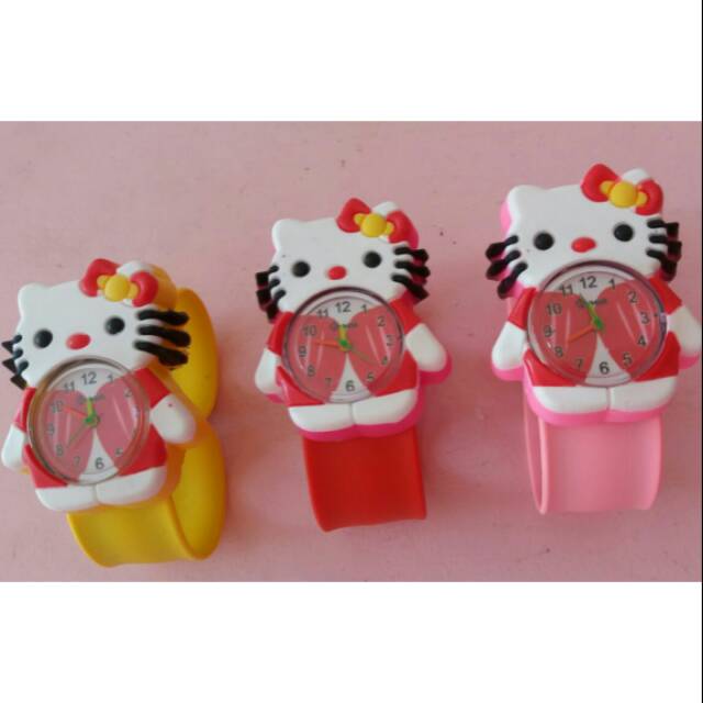 Jam tangan hello kitty