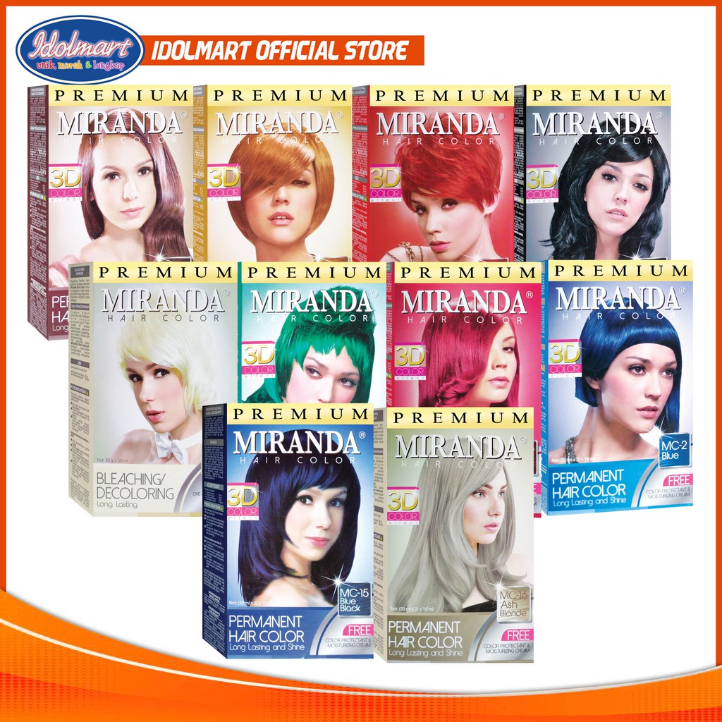 IDOLAKU Miranda Hair Color Semir Rambut 30ml