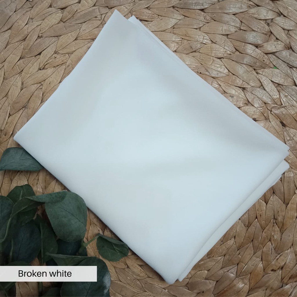 (PART 1) PASHMINA 200x100 SET CADAR/PASHMINA JUMBO CERUTI/PASMINA SYARI-brokenwhite