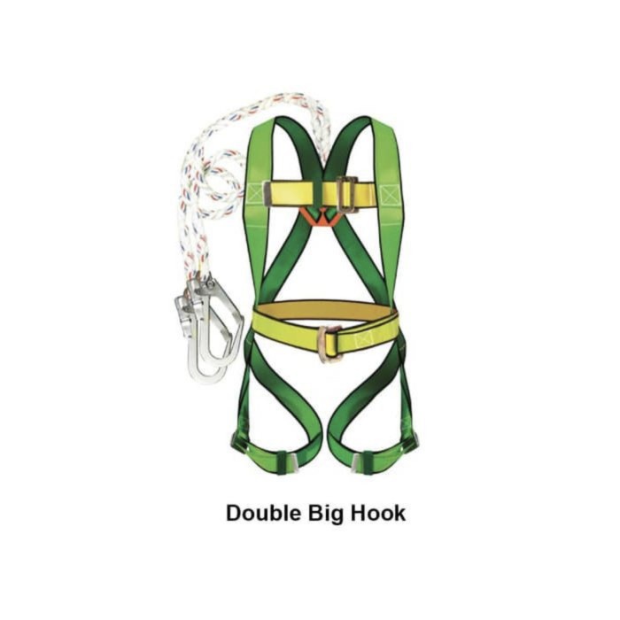 FULL BODY HARNESS SINGLE BIG HOOK FASTEN GOSAVE WITH WEBBING PAD