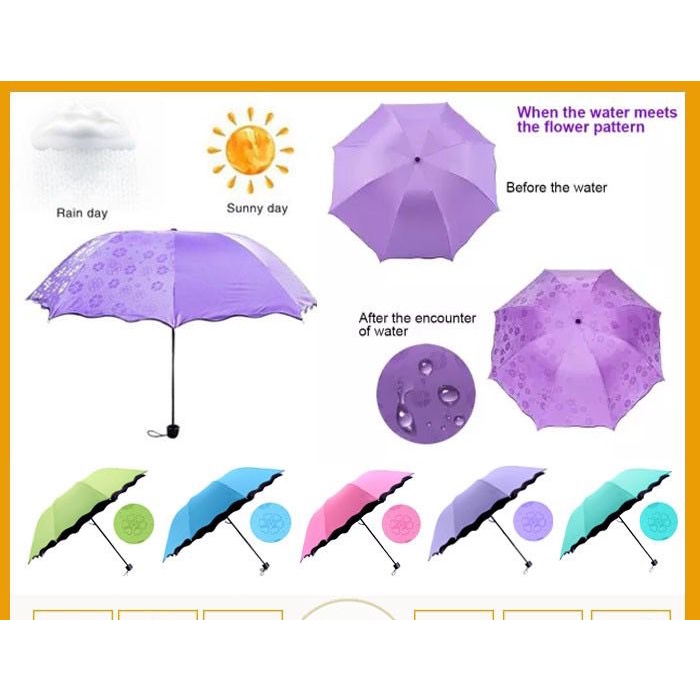 PAYUNG LIPAT 3D MAGIC AJAIB UMBRELLA 3D