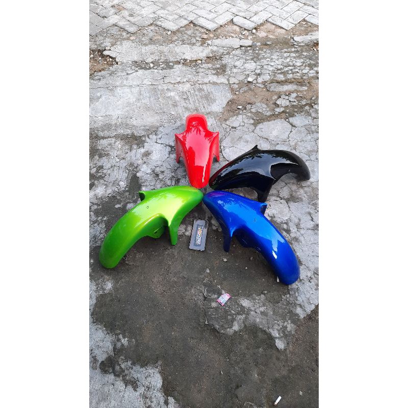 Slebor depan ninja rr spakbor slebor ninja rr biru merk win