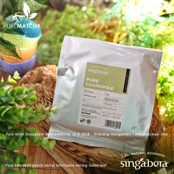 

Singabera Teh Premium Indonesia - Singabera Chamomile Pure 50gr