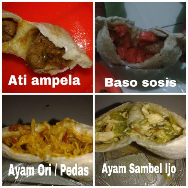 

Cireng isi ayam suwir