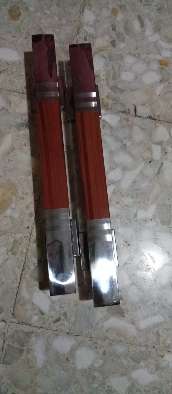 Pull Handle Pintu Rumah L Tarikan Dua Pegangan Motif Kayu L Gagang Kunci Pintu