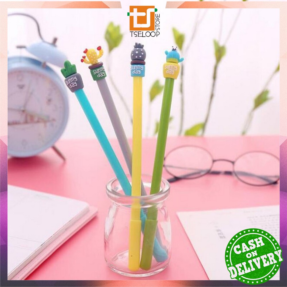 

OFM-A16 Pulpen Gel Karakter Kaktus / Pena Kaktus / Bolpen Gel / Pulpen Lucu Unik Bentuk Pot Kaktus