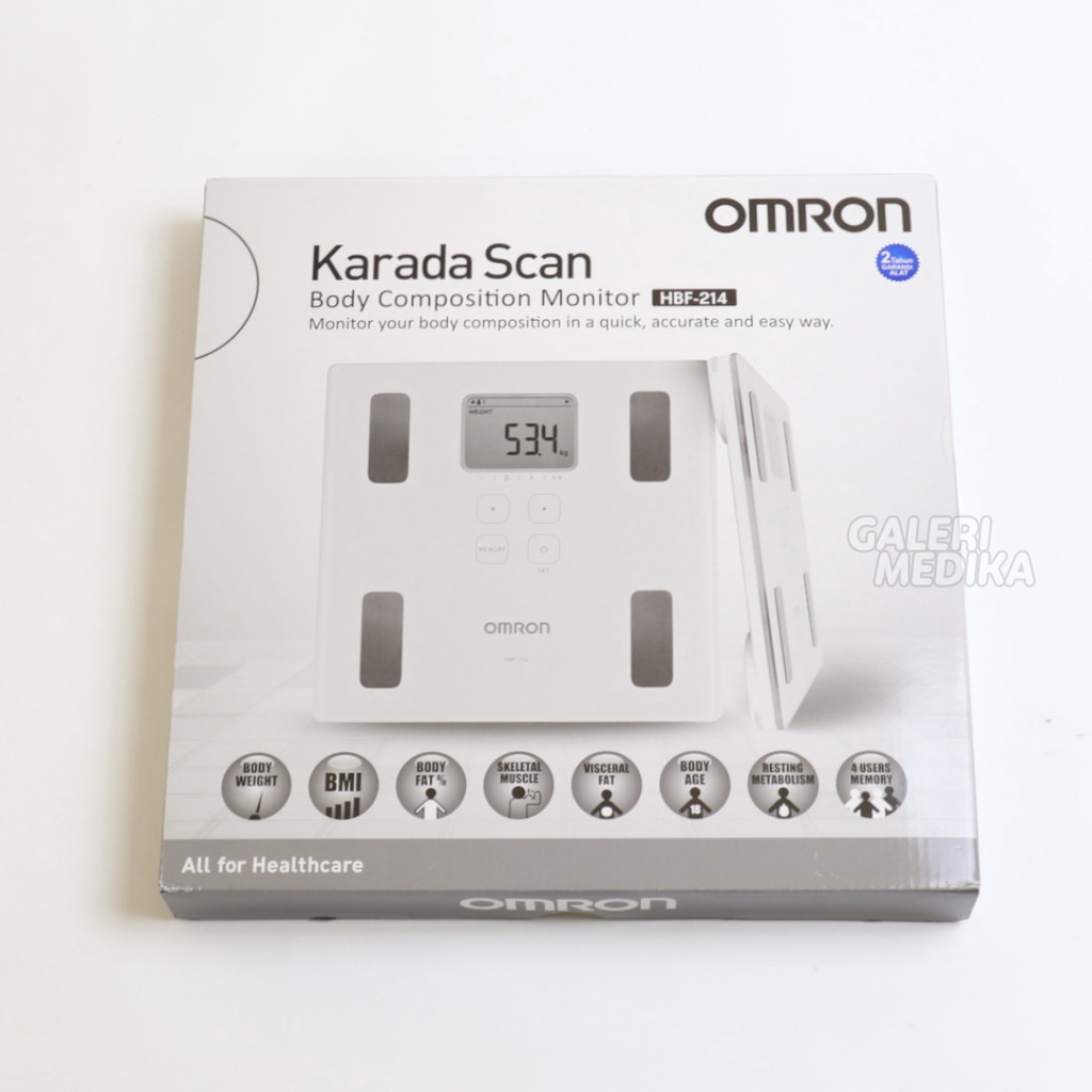 Omron HBF-214 Timbangan Digital Body Fat / BMI - Timbangan Badan Digital BMI