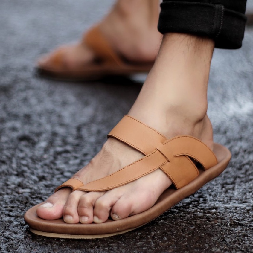 IMPLUSE|SANDAL KULIT PRIA CVNY SANDAL SLIDE SANDALPRIA SANDALKULIT CVNY IMPLUSE SANTAI KASUAL MAIN 3943