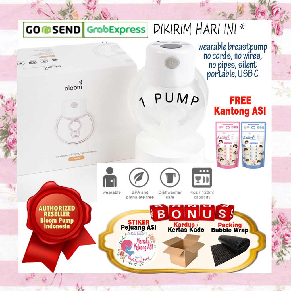 Bloom Pump Single Handsfree &amp; Wearable